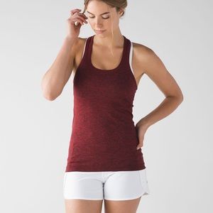 Lululemon Swiftly Racerback Tank Sz 6 - Red
